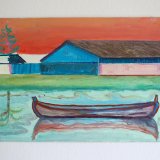 paintings, aesthetic, colorful, figurative, landscape, surrealistic, architecture, botany, moods, nature, sailing, seasons, sky, blue, green, pastel, red, paper, oil, architectural, atmosphere, beautiful, boats, buildings, danish, decorative, farm, forest, houses, interior, interior-design, modern-art, nordic, romantic, scandinavien, tranquil, travel, trees, water, Buy original high quality art. Paintings, drawings, limited edition prints & posters by talented artists.