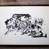 Untitled XVI | Drawings | Ola Juliussen | Beauton Art Gallery drawings, abstract, expressive, graphical, illustrative, landscape, monochrome, architecture, botany, nature, patterns, black, white, artliner, ink, paper, marker, architectural, contemporary-art, danish, design, interior, interior-design, modern, modern-art, nordic, scandinavien, Buy original high quality art. Paintings, drawings, limited edition prints & posters by talented artists.