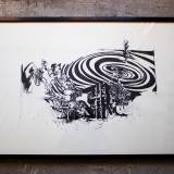 drawings, abstract, expressive, geometric, illustrative, monochrome, architecture, botany, movement, patterns, black, white, ink, paper, marker, abstract-forms, architectural, black-and-white, buildings, contemporary-art, danish, decorative, design, flowers, interior, interior-design, modern, modern-art, nordic, scandinavien, street-art, Buy original high quality art. Paintings, drawings, limited edition prints & posters by talented artists.