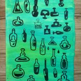 Bodega | Drawings | Mormor | Beauton Art Gallery drawings, colorful, figurative, graphical, pop, cartoons, black, green, turquoise, ink, amusing, contemporary-art, copenhagen, danish, decorative, design, drinks, interior, interior-design, modern, modern-art, nordic, pretty, scandinavien, Buy original high quality art. Paintings, drawings, limited edition prints & posters by talented artists.