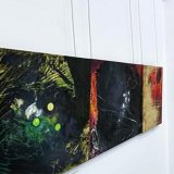 paintings, abstract, colorful, expressive, graphical, landscape, botany, nature, patterns, sky, gold, red, flax-canvas, oil, other-mediums, abstract-forms, atmosphere, beautiful, contemporary-art, danish, decorative, design, interior, interior-design, modern, modern-art, mountains, plants, Buy original high quality art. Paintings, drawings, limited edition prints & posters by talented artists.