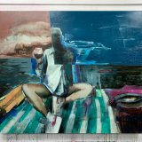 The Picnic | Paintings | Marck Fink | Beauton Art Gallery paintings, colorful, figurative, graphical, portraiture, bodies, nature, oceans, people, sky, blue, green, turquoise, acrylic, flax-canvas, oil, beach, danish, decorative, interior, interior-design, modern, modern-art, nordic, scandinavien, sea, summer, Buy original high quality art. Paintings, drawings, limited edition prints & posters by talented artists.