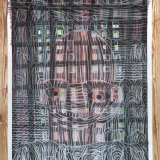 drawings, aesthetic, colorful, expressive, figurative, bodies, patterns, people, black, pastel, white, crayons, paper, contemporary-art, faces, interior, interior-design, men, modern, modern-art, tranquil, weird, Buy original high quality art. Paintings, drawings, limited edition prints & posters by talented artists.