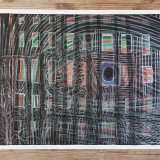 drawings, figurative, minimalistic, patterns, people, black, pastel, red, white, crayons, paper, other-mediums, contemporary-art, faces, tranquil, weird, Buy original high quality art. Paintings, drawings, limited edition prints & posters by talented artists.