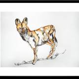 illustration. Expressive modern art. animals. talented artists, online art gallery.