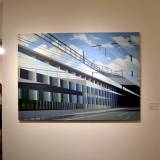 Paintings about speed, A35 - 100 x 140 cm. Original oil painting by Noemi Staniszewska