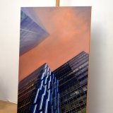 paintings, aesthetic, colorful, geometric, graphical, architecture, patterns, sky, technology, black, orange, red, flax-canvas, oil, architectural, beautiful, buildings, business, cities, danish, decorative, design, interior, interior-design, modern, modern-art, money, nordic, scandinavien, Buy original high quality art. Paintings, drawings, limited edition prints & posters by talented artists.