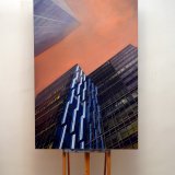 paintings, aesthetic, colorful, geometric, graphical, architecture, patterns, sky, technology, black, orange, red, flax-canvas, oil, architectural, beautiful, buildings, business, cities, danish, decorative, design, interior, interior-design, modern, modern-art, money, nordic, scandinavien, Buy original high quality art. Paintings, drawings, limited edition prints & posters by talented artists.
