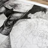 posters, giclee, aesthetic, figurative, illustrative, monochrome, bodies, everyday life, nature, black, grey, white, ink, paper, abstract-forms, black-and-white, contemporary-art, danish, decorative, design, modern, modern-art, nordic, posters, prints, scandinavien, scenery, Buy original high quality art. Paintings, drawings, limited edition prints & posters by talented artists.