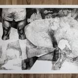 posters, giclee, aesthetic, figurative, illustrative, monochrome, bodies, everyday life, nature, black, grey, white, ink, paper, abstract-forms, black-and-white, contemporary-art, danish, decorative, design, modern, modern-art, nordic, posters, prints, scandinavien, scenery, Buy original high quality art. Paintings, drawings, limited edition prints & posters by talented artists.