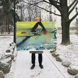 paintings, abstract, animal, landscape, surrealistic, animals, bodies, moods, nature, oceans, wildlife, black, green, red, yellow, oil, abstract-forms, atmosphere, beach, contemporary-art, horizontal, interior, interior-design, modern, modern-art, outdoors, scenery, water, Buy original high quality art. Paintings, drawings, limited edition prints & posters by talented artists.