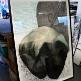 Spikes | Drawings | Zuzanna Sitarska | Beauton Art Gallery drawings, abstract, aesthetic, figurative, portraiture, bodies, sexuality, black, blue, white, acrylic, charcoal, paper, abstract-forms, beautiful, contemporary-art, danish, decorative, design, interior, interior-design, modern, modern-art, nordic, nude, pretty, scandinavien, Buy original high quality art. Paintings, drawings, limited edition prints & posters by talented artists.