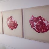 paintings, abstract, expressive, figurative, pop, still-life, animals, patterns, beige, red, white, acrylic, cotton-canvas, beautiful, contemporary-art, decorative, design, interior, interior-design, modern, modern-art, Buy original high quality art. Paintings, drawings, limited edition prints & posters by talented artists.