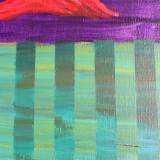 Lost & Found - 90 x 100 cm. Original painting by Anja Hemmingsen