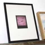 Seagulls (Series 2/2) - 9 x 11 cm.  Original photo in a limited edition of 12 by Rafael Guerrero, photographer and painter.    The photograph is analog and is produced by Rafael's hands and there will be very small variations for each copy.