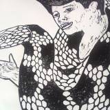 art-prints, linocuts, animal, figurative, illustrative, pop, portraiture, bodies, sexuality, wildlife, black, white, acrylic, paper, black-and-white, bright, contemporary-art, decorative, design, female, horizontal, interior, interior-design, modern, pop-art, posters, prints, retro, sexual, wild-animals, women, Buy original high quality art. Paintings, drawings, limited edition prints & posters by talented artists.
