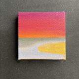 paintings, aesthetic, colorful, landscape, surrealistic, moods, nature, oceans, seasons, sky, grey, orange, red, yellow, cotton-canvas, oil, atmosphere, beach, beautiful, contemporary-art, danish, decorative, design, impressionism, interior, interior-design, modern, modern-art, natural, nordic, outdoors, pretty, romantic, scandinavien, scenery, sea, square, summer, sun, vibrant, water, Buy original high quality art. Paintings, drawings, limited edition prints & posters by talented artists.