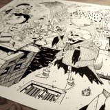 posters-prints, giclee-print, family-friendly, figurative, graphical, illustrative, landscape, monochrome, pop, cartoons, children, humor, patterns, people, black, white, ink, paper, amusing, black-and-white, boys, copenhagen, graffiti, interior, interior-design, modern, mountains, summer, sun, urban, Buy original high quality art. Paintings, drawings, limited edition prints & posters by talented artists.