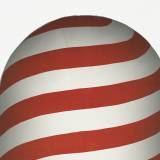 The Great Licking red - 140 x 100 cm. Limited edition linocut print by Marta Banaszak THE GREAT LICKING linocut_detail