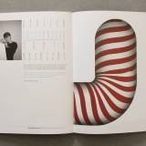 The Great Licking red - 140 x 100 cm. Limited edition linocut print by Marta Banaszak THE GREAT LICKING linocut_Warsawholic Magazine