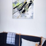 paintings, abstract, geometric, graphical, pop, architecture, patterns, science, technology, black, grey, white, yellow, acrylic, flax-canvas, marker, abstract-forms, architectural, contemporary-art, danish, decorative, design, interior, interior-design, modern, modern-art, nordic, scandinavien, Buy original high quality art. Paintings, drawings, limited edition prints & posters by talented artists.