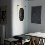 Tires | Art-prints, Linocuts | Marta Banaszak | Beauton Art Gallery art-prints, linocuts, figurative, geometric, graphical, minimalistic, movement, transportation, black, white, ink, paper, cars, contemporary-art, danish, design, interior, interior-design, modern, modern-art, nordic, scandinavien, vehicles, Buy original high quality art. Paintings, drawings, limited edition prints & posters by talented artists.