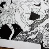 drawings, illustrative, monochrome, portraiture, surrealistic, cartoons, movement, people, sexuality, black, white, artliner, paper, erotic, faces, men, nude, sexual, sketch, Buy original high quality art. Paintings, drawings, limited edition prints & posters by talented artists.
