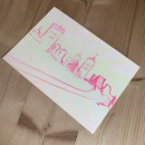 gouache-painting, watercolor-paintings, aesthetic, figurative, illustrative, landscape, minimalistic, architecture, red, white, yellow, gouache, paper, watercolor, beautiful, buildings, cities, contemporary-art, decorative, design, interior, interior-design, modern, modern-art, Buy original high quality art. Paintings, drawings, limited edition prints & posters by talented artists.