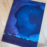 gouache-painting, watercolor-paintings, abstract, expressive, movement, sky, blue, gouache, paper, watercolor, abstract-forms, beautiful, contemporary-art, decorative, design, interior, interior-design, modern, modern-art, Buy original high quality art. Paintings, drawings, limited edition prints & posters by talented artists.