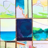 gouache-painting, watercolor-paintings, abstract, aesthetic, landscape, architecture, botany, nature, patterns, sky, brown, white, gouache, paper, watercolor, beautiful, contemporary-art, decorative, design, interior, interior-design, modern, modern-art, Buy original high quality art. Paintings, drawings, limited edition prints & posters by talented artists.