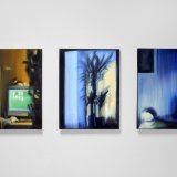 Windows V | Paintings | Noemi Staniszewska | "Windows V"
Original oil painting by Noemi Staniszewska
The Windows series is a pictorial tale of urban walks through the residential neighborhoods of the Hague. It is the result of observing the uncovered windows of Dutch houses, a recording of fragments of someone else's reality – intimate and yet exposed to public view.The window here is the boundary between private and foreign. It is a place where gazes meet, place of confrontation with what is outside. In this case, the situation of looking in the windows is also an expression of the emigration experience – the observer, although sees, remains outside of what he looks at, as always an outsider. Voyeurism is a manifestation of curiosity, perhaps longing, but at the same time it involves a violation of boundaries. | Beauton Art Gallery paintings, abstract, aesthetic, expressive, illustrative, still-life, architecture, botany, movement, patterns, black, blue, yellow, cotton-canvas, oil, architectural, beautiful, buildings, contemporary-art, decorative, design, interior, interior-design, modern, modern-art, windows, Buy original high quality art. Paintings, drawings, limited edition prints & posters by talented artists.