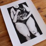 art-prints, gliceé, figurative, monochrome, portraiture, bodies, black, white, ink, paper, black-and-white, contemporary-art, danish, design, interior, interior-design, modern, modern-art, nordic, posters, prints, scandinavien, Buy original high quality art. Paintings, drawings, limited edition prints & posters by talented artists.