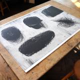 art-prints, engravings, abstract, graphical, monochrome, patterns, black, grey, white, ink, paper, abstract-forms, atmosphere, autumn, black-and-white, conceptual, danish, decorative, design, interior, interior-design, nordic, scandinavien, Buy original high quality art. Paintings, drawings, limited edition prints & posters by talented artists.