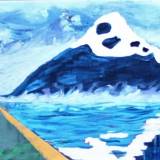 paintings, aesthetic, colorful, figurative, landscape, botany, nature, sky, blue, red, yellow, acrylic, cotton-canvas, atmosphere, contemporary-art, copenhagen, danish, design, interior, interior-design, modern, modern-art, mountains, nordic, plants, scandinavien, scenery, vivid, Buy original high quality art. Paintings, drawings, limited edition prints & posters by talented artists.