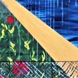 paintings, aesthetic, colorful, figurative, landscape, botany, nature, sky, blue, red, yellow, acrylic, cotton-canvas, atmosphere, contemporary-art, copenhagen, danish, design, interior, interior-design, modern, modern-art, mountains, nordic, plants, scandinavien, scenery, vivid, Buy original high quality art. Paintings, drawings, limited edition prints & posters by talented artists.