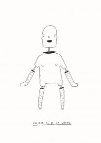 posters-prints, giclee-print, family-friendly, illustrative, minimalistic, humor, moods, people, black, white, ink, paper, amusing, cute, danish, decorative, design, interior, interior-design, modern, modern-art, nordic, posters, prints, scandinavien, Buy original high quality art. Paintings, drawings, limited edition prints & posters by talented artists.