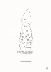 art-prints, gliceé, family-friendly, illustrative, minimalistic, monochrome, cartoons, people, black, white, ink, paper, amusing, black-and-white, contemporary-art, cute, danish, design, interior, interior-design, modern, modern-art, nordic, scandinavien, Buy original high quality art. Paintings, drawings, limited edition prints & posters by talented artists.