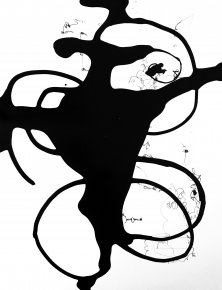 The Walk XI | Drawings, Paintings | Thomas Dausell | Beauton Art Gallery drawings, paintings, illustrative, landscape, minimalistic, movement, nature, oceans, black, white, acrylic, cardboard, abstract-forms, interior, interior-design, modern, modern-art, Buy original high quality art. Paintings, drawings, limited edition prints & posters by talented artists.