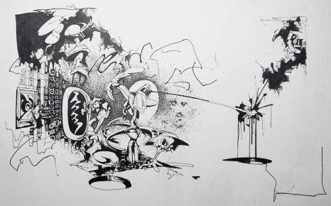 drawings, expressive, illustrative, monochrome, pop, architecture, science, black, white, ink, paper, marker, abstract-forms, architectural, black-and-white, buildings, contemporary-art, danish, decorative, design, graffiti, horizontal, interior, interior-design, male, modern, modern-art, nordic, scandinavien, sketch, street-art, urban, wild, Buy original high quality art. Paintings, drawings, limited edition prints & posters by talented artists.