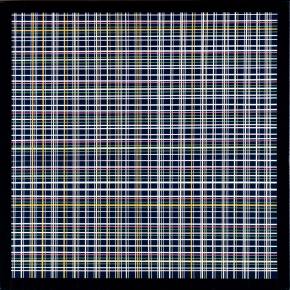 paintings, abstract, colorful, geometric, graphical, minimalistic, architecture, patterns, textiles, black, blue, white, yellow, acrylic, cotton-canvas, abstract-forms, architectural, Buy original high quality art. Paintings, drawings, limited edition prints & posters by talented artists.