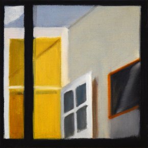 paintings, aesthetic, figurative, graphical, minimalistic, architecture, everyday life, patterns, people, beige, black, yellow, cotton-canvas, oil, beautiful, contemporary-art, decorative, design, interior, interior-design, modern, modern-art, windows, Buy original high quality art. Paintings, drawings, limited edition prints & posters by talented artists.