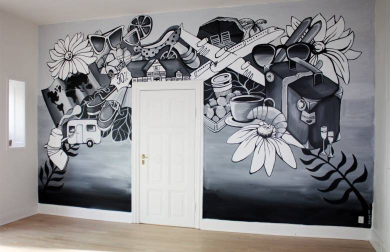 mural, artist, art, gallery