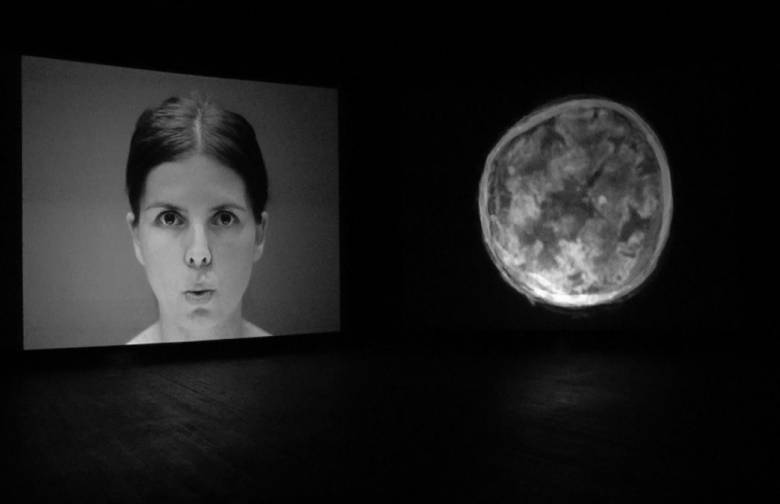 audiovisual by artist Anna Uscinska de Rojas, Beauton Art Gallery exhibition, art installation, artist, gallery,