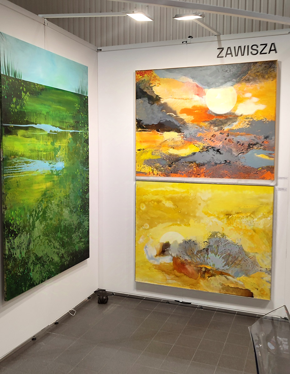 paintings, abstract, colorful, landscape, nature, sky, grey, orange, yellow, cotton-canvas, oil, abstract-forms, atmosphere, beautiful, decorative, design, flowers, interior, interior-design, mountains, plants, scenery, sun, Buy original high quality art. Paintings, drawings, limited edition prints & posters by talented artists.