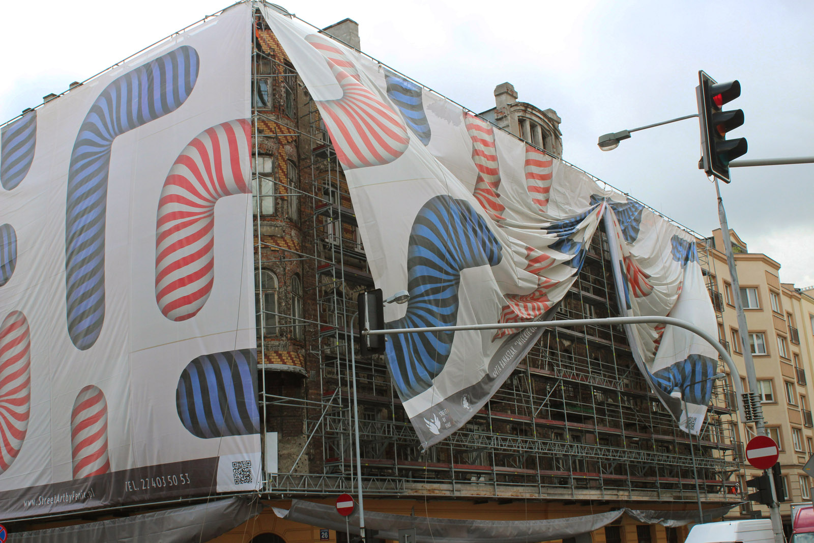 The Great Licking red - 140 x 100 cm. Limited edition linocut print by Marta Banaszak THE GREAT LICKING linocut_art project