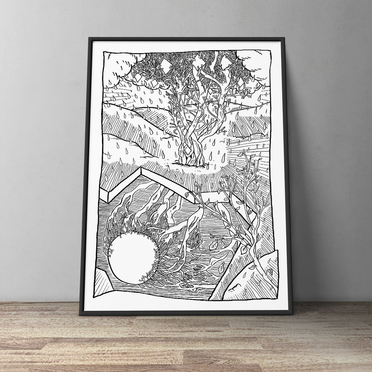 art-prints, gliceé, aesthetic, illustrative, landscape, monochrome, botany, cartoons, nature, black, white, ink, paper, black-and-white, contemporary-art, danish, decorative, design, flowers, modern, modern-art, nordic, plants, posters, prints, scandinavien, scenery, sketch, Buy original high quality art. Paintings, drawings, limited edition prints & posters by talented artists.