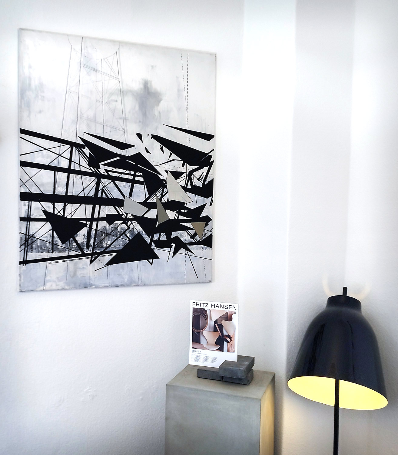 paintings, collages, abstract, geometric, graphical, minimalistic, monochrome, architecture, patterns, technology, beige, black, grey, white, acrylic, marker, abstract-forms, architectural, beautiful, black-and-white, boats, buildings, contemporary-art, copenhagen, danish, design, interior, interior-design, modern, modern-art, nordic, scandinavien, Buy original high quality art. Paintings, drawings, limited edition prints & posters by talented artists.