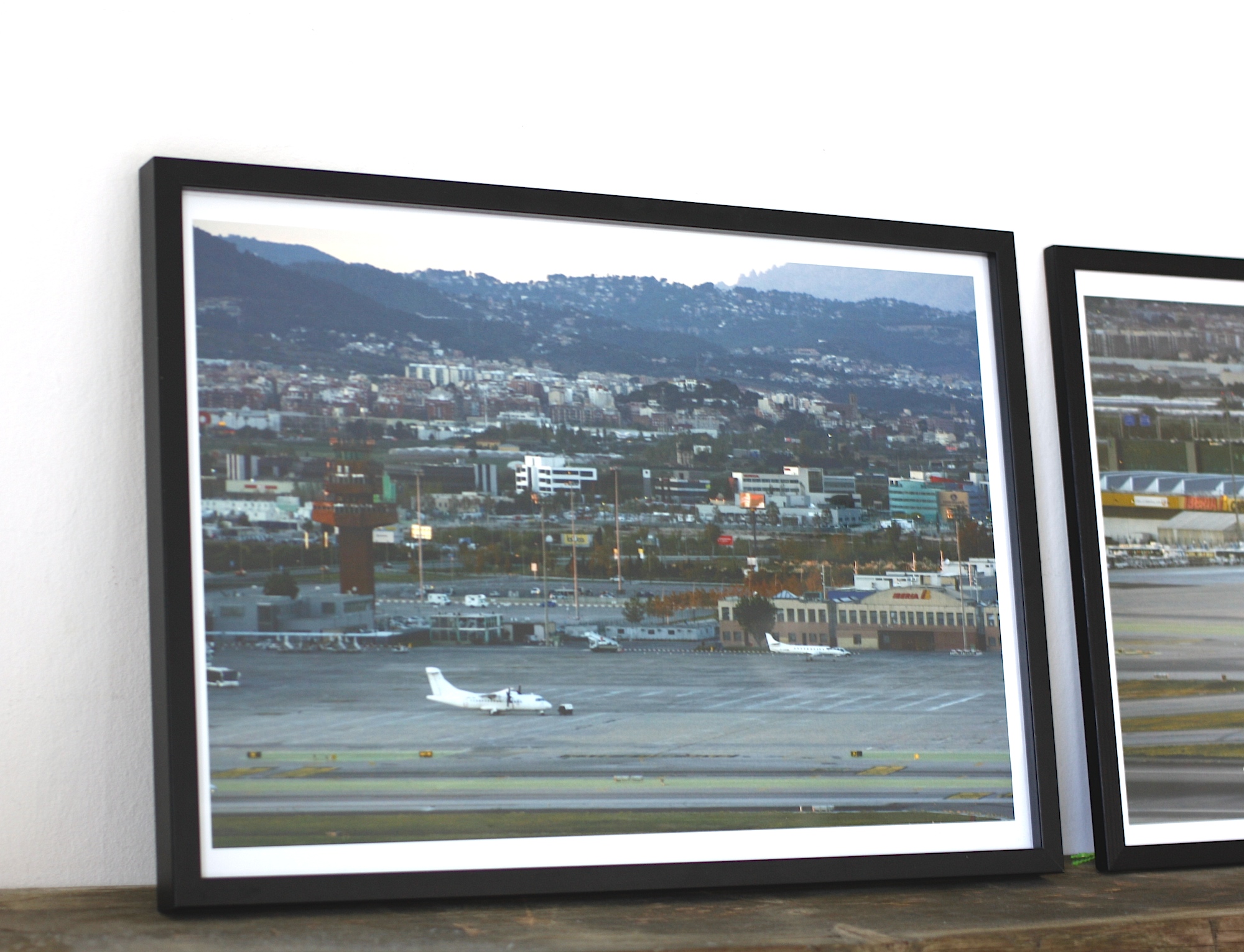 Watchtower (Serie 2/2) - 19 x 41 cm. Original photo in a limited edition of 24 by Rafael Guerrero, photographer and painter.  The photograph is analog and is developed in the hand and there will be very small variations for each copy.  Limited edition print 1/24