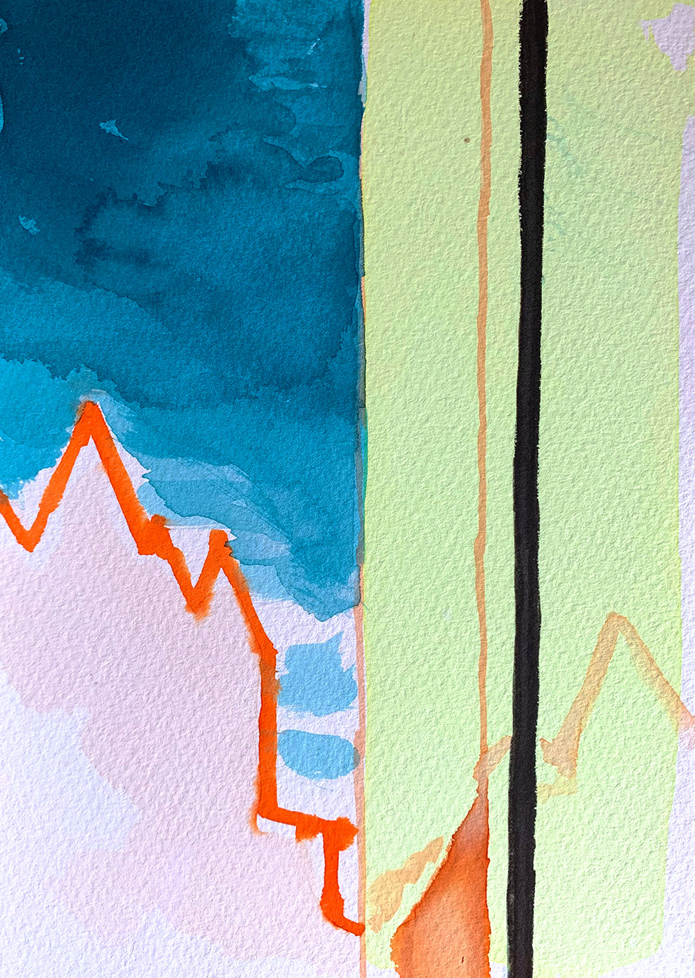 gouache-painting, watercolor-paintings, aesthetic, figurative, illustrative, minimalistic, architecture, patterns, sky, blue, green, pink, turquoise, gouache, paper, watercolor, beautiful, buildings, cities, contemporary-art, decorative, design, interior, interior-design, modern, modern-art, Buy original high quality art. Paintings, drawings, limited edition prints & posters by talented artists.