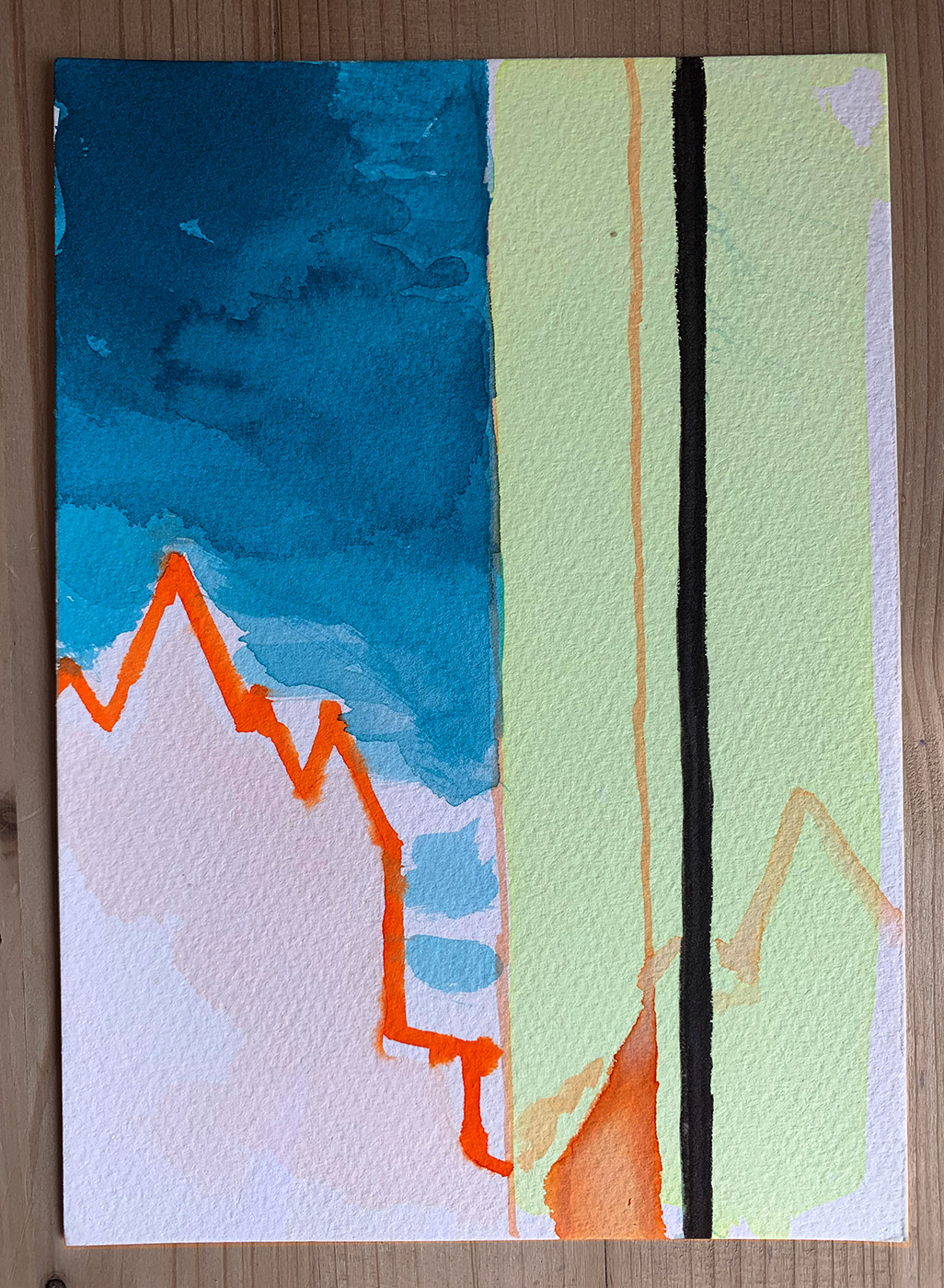 gouache-painting, watercolor-paintings, aesthetic, figurative, illustrative, minimalistic, architecture, patterns, sky, blue, green, pink, turquoise, gouache, paper, watercolor, beautiful, buildings, cities, contemporary-art, decorative, design, interior, interior-design, modern, modern-art, Buy original high quality art. Paintings, drawings, limited edition prints & posters by talented artists.
